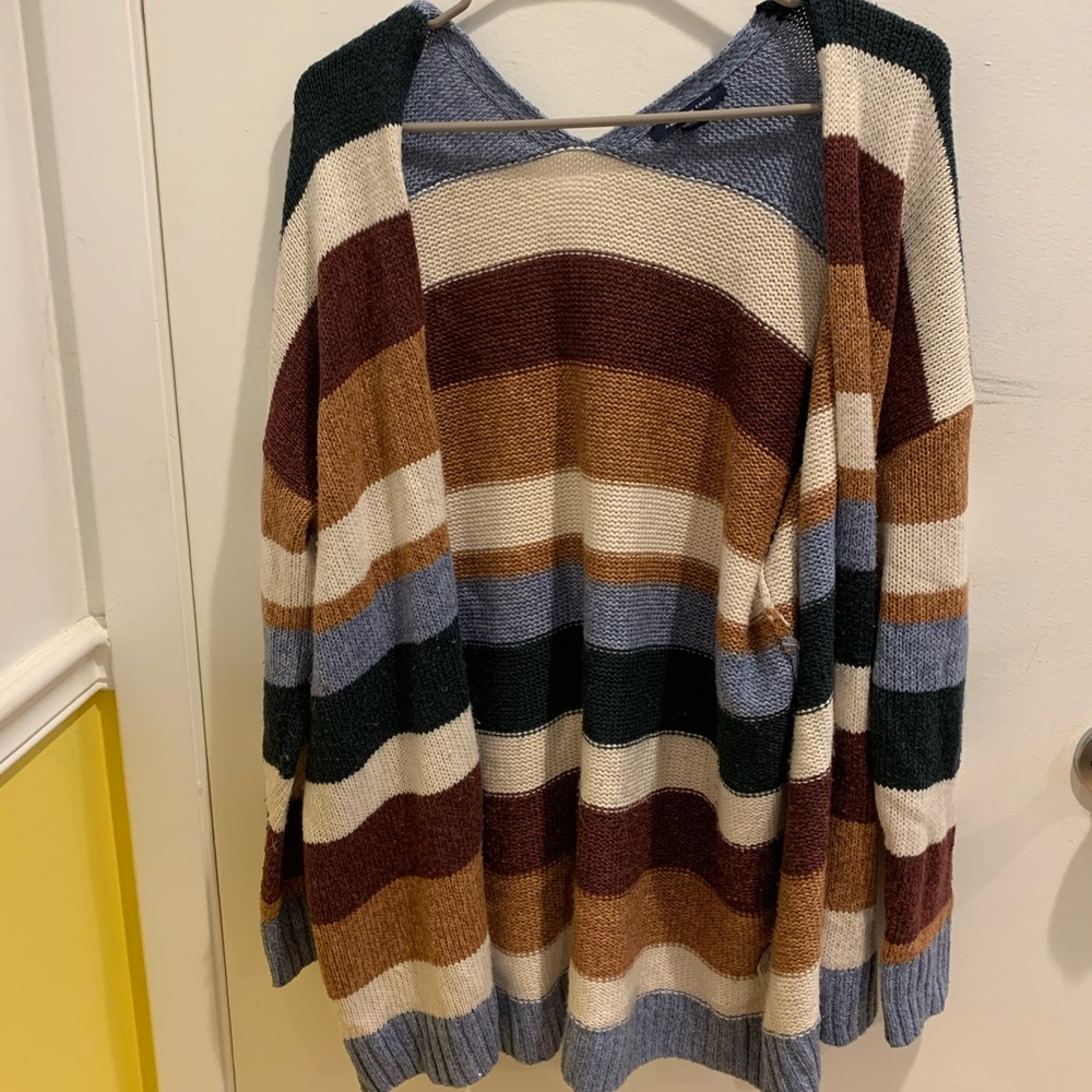 Striped Cardigan